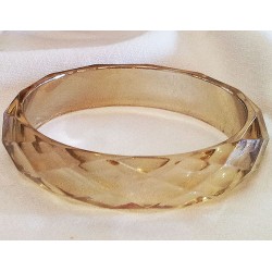 Acrylic Amber Bracelet