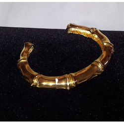 Gold-tone Metal Fashion Bracelet