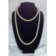 Champagne Pearl Bead Necklace