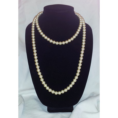 Champagne Pearl Bead Necklace Champagne Pearl Bead Necklace