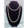 Champagne Pearl Bead Necklace