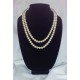 Champagne Pearl Bead Necklace