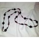 Long Mixed Cranberry Bead Fashion Necklace