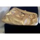 Golden Lame Evening Clutch Purse Golden Lame Evening Clutch Purse