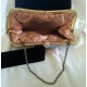 Golden Lame Evening Clutch Purse Golden Lame Evening Clutch Purse