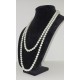 Aria Pearl Necklace with Bracelet Set