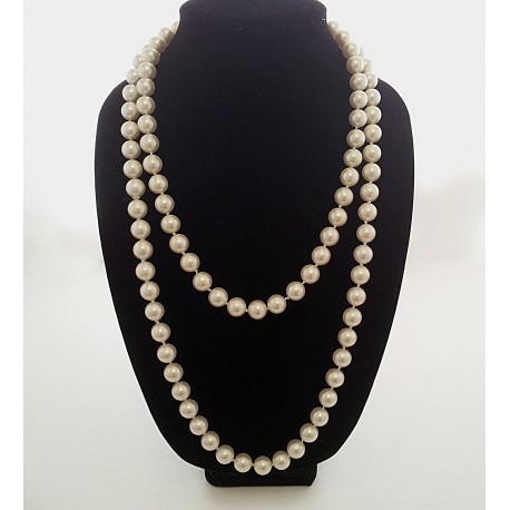 Aria Pearl Necklace with Bracelet Set