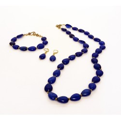 Avenue One Lapis Lazuli 3-Piece Parure