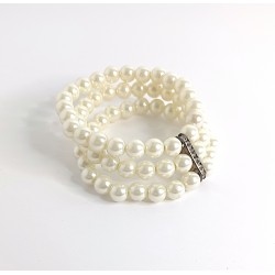 3-Strand Pearl Bracelet