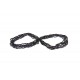 Paris Nights Multi-strand Seed Bead Bracelet
