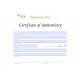 Certificate of Authenticity