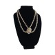 Aria Pearl Necklace with Bracelet Set