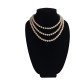 Aria Pearl Necklace with Bracelet Set