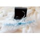 Satin Rose Garter